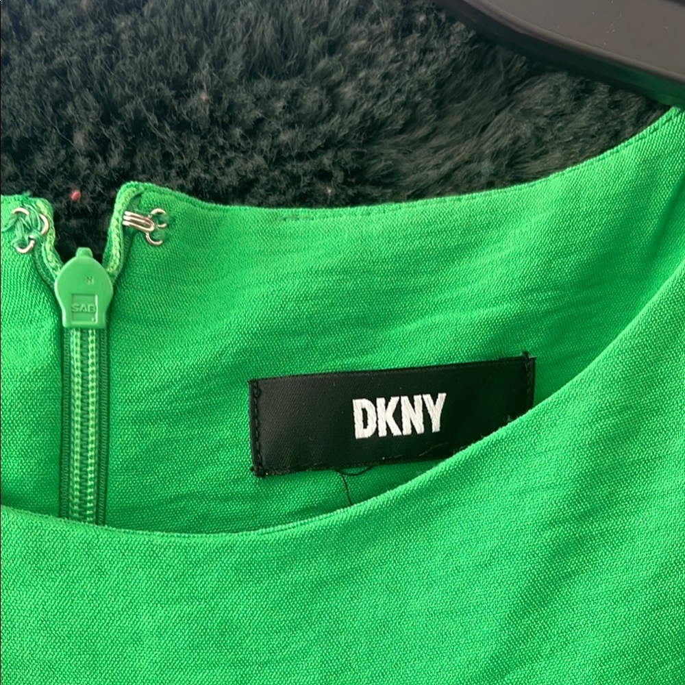 DKNY Vibrant Green Top